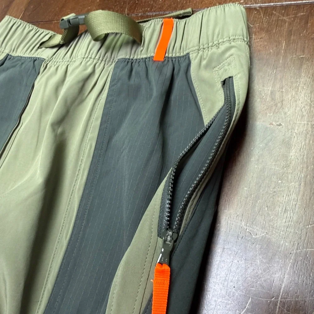 Under Armour Rush Utility Pants Mens Small Olive Green Snap Side 1366190